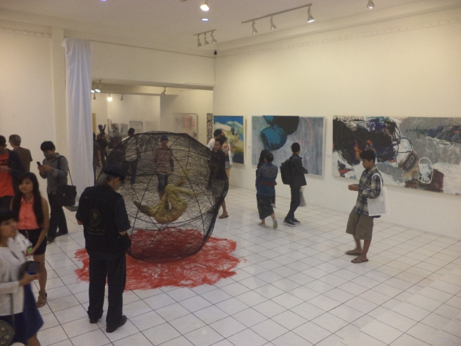 the opening exhibition on 18 January 2013 